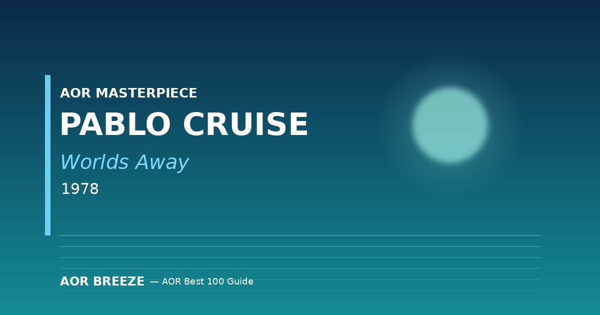 Pablo Cruise『Worlds Away』(1978) AOR名盤レビュー